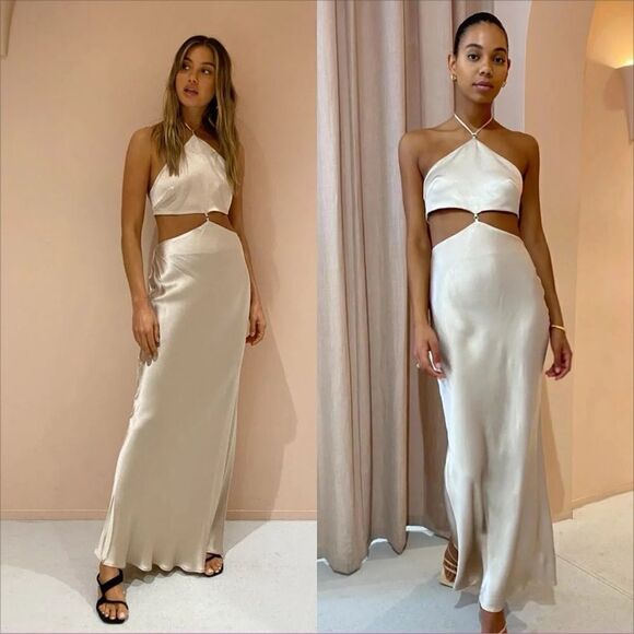 Bec+Bridge Kara Maxi Dress in Sand size US8 - Picture 1 of 11